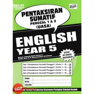 [TOPBOOKS Ilmu Didik] Pentaksiran Sumatif UASA English Year 5 KSSR (2024)