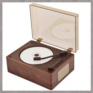 [M G L O] Retro CD Player Rechargeable Support CD BT USB 3.5mm AUX Portable CD Player -Compatible 5.