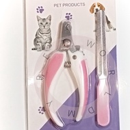 PET NAIL CLIPPER WITH NAIL FILE