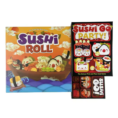 Sushi Go Card Game - Sushi Go Party! The Pick&Pass Card Game,Family Fun Cards, Perfect for Parties &