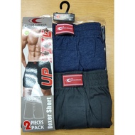 CRISS CROSS 2PCS COTTON UPSIZE BOXER SHORTS ( 4XL )