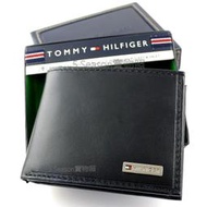 【TOMMY專櫃正品】美國專櫃 代購 現貨 TOMMY HILFIGER 零錢袋 防盜刷 短夾 皮夾 附皮質禮盒