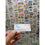 360 FLY HOLOGRAM cutting sticker