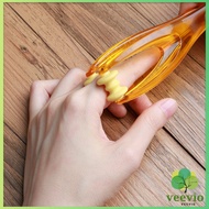 Veevio เครื่องนวดนิ้ว ข้อต่อมือ แบบลูกกลิ้ง ที่หนีบนวดมือ แบบพกพา Rolling finger massager