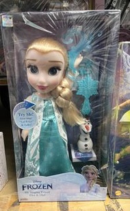 正版 全新 Disney 迪士尼 FROZEN 冰雪奇緣經典唱歌艾莎 生日禮物 聖誕交換禮物