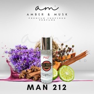 parfume man 212 . parfume bibit . parfume biang awet tahan lama