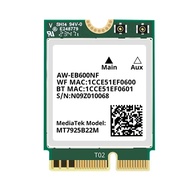 [themremain]-MT7925 WiFi 7 Network Card 5400Mbps Bluetooth 5.3 Tri Band 2.4G 5Ghz 6GHz Wireless Netw