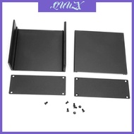 QUU Aluminum Project Box DIY Electronic Box Project Black Enclosure Case Small