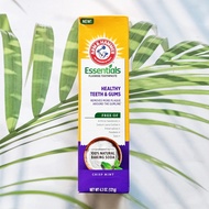 ยาสีฟัน ฟลูออไรด์ Essentials Fluoride Toothpaste 121g (Arm & Hammer®)