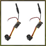 2PCS LST-S4 FPV Camera 5.8G 25MW AIO Transmitter with OSD 40CH 800TVL Micro RC Camera for Racing Dro