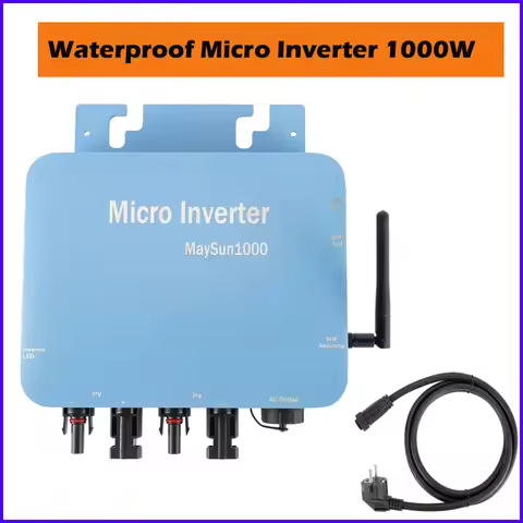 Waterproof 1000W Micro Solar Panel Smart Inverter 1KW Pure Sine Wave Home Inverter 36V MPPT On Grid 