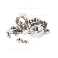 Set of 05 304 Stainless Steel Canopy Size M3 - M10 CD1059