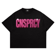 Genesis Conspiracy - Boxy Oversized T-shirt The Unisex BlackRing - 20s Combed Cotton