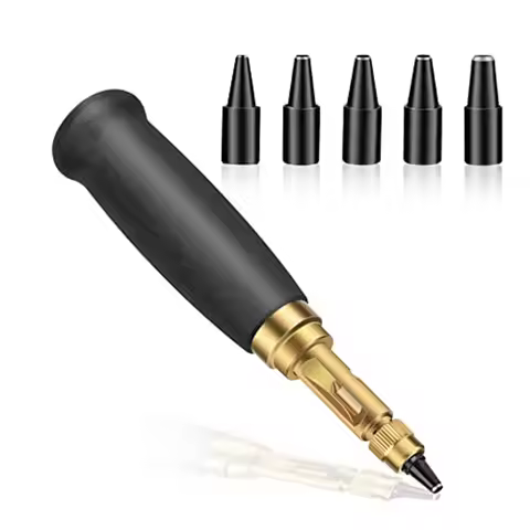 Diy Leather Punch Tool Manual Leather Craft Punch Tool Rotary Leather Punch Tool Brass For Bag Strap