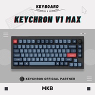 Keychron V1 Max 75% Layout Hot-Swap Custom RGB South Facing PCB QMK VIA Bluetooth Full Build Keyboar