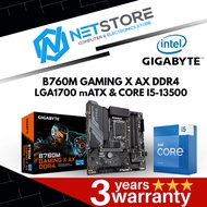 PWP GIGABYTE B760M GAMING X AX DDR4 mATX & INTEL CORE I5-13500 PROCESSOR