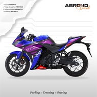 STRIPING R25 LIVERY GP PRAMAC PRIMA 2025 YAMAHA R25 OLD STICKER/ CUSTOM STOCK DECALDesign