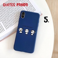 casing karakter quotes panda samsung j2 prime g530 prime a10 a20 a30 - tipe hp chat 5