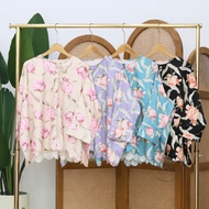 Sulam Top Peonies Batwing