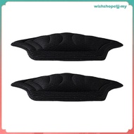 [WishshopeljjMY] Heel Pad Pads, Heel Grips, Liners, Soft, for Men And Women, Easy to Use Foot Pad Stickers, Non-slip for Loose Shoes, Foot Fer