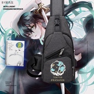 Demon Slayer/Muichiro/Demon Slayer Tokito Muichiro Chest Bag Messenger Bag Shoulder Bag ww/dmtv