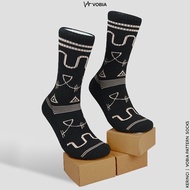 CODE A87G Vobia Pattern Socks Kerinci