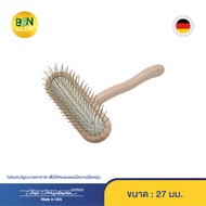 Chris Christensen - แปรงเข็มหมุดสำหรับสัตว์เลี้ยง ทรงตัวที T-Brush Original Series Pin Brush (A427)