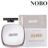 LA MER - 海藍之謎 - 亮肌妍塑氣墊粉底 #01 Pink Porcelain Spf20 [12g x 2] (平行進口)