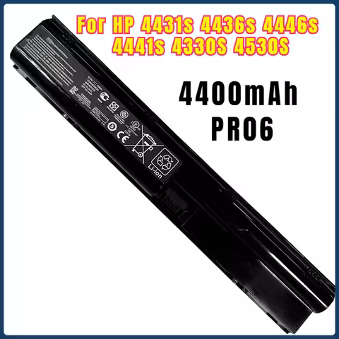 PR06 PR09 Battery 633805-001 for HP ProBook 4540S 4530S 4440S 4430S 4540 4540S 6460B 633809-001 HSTN