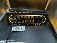 ชุดเพลท APTX3 ไม่ย้ายสาย โม พ่วงคาราโอเกะ วัดแบตดิจิตอล มีไฟled