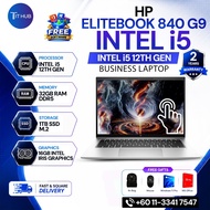 HP EliteBook 840 G9 i5 12th Gen 14" FHD Touch Screen Ultra Slim Laptop 32GB RAM DDR5 1TB SSD | 2 Yrs