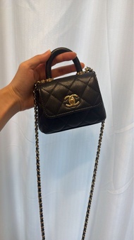 Chanel nano coco handle mini
