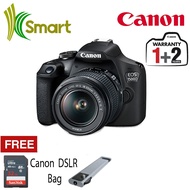 Canon EOS 1500D 18-55mm DSLR Camera + 32GB SDHC + Canon Bag + Manfrotto Basegrip (Canon Malaysia)