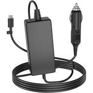 Pengecas Kereta USB C 100W 12V Serasi dengan Lenovo/HP/Dell/Acer/Asus/MacBook/Samsung/MSI/LG Surface