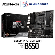 MSI B550M PRO-VDH WIFI DDR4 / D4 AM4 GAMING MOTEHRBOARD