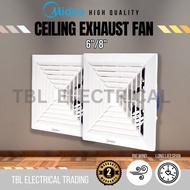🔥SIRIM🔥Midea Ceiling Exhaust Fan 8Inch 10Inch Square Type Ceiling Exhaust Fan
