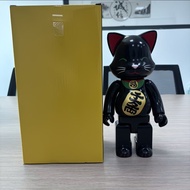 Bearbrick 招財貓 黑色