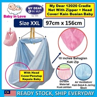 [Size XL] My Dear 12020 Spring Cot Net / Cradle Net / Kain Buaian/ Buaian Bayi