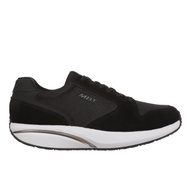 MBT SS24 1997 Classic Leather Winter Women's Walking Shoes in Black/White (700947-399N)