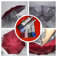 Payung / Payung Mini Lipat Alumunium Ringan / Payung Mini Lipat Portable