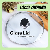 Glass Lid Pot Cover Kitchen Utensils High Quality Thickness Pan 12cm to 40cm
