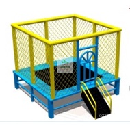 Kindergarten Children's Home Indoor Large Trampoline Outdoor Bungee Trampoline Adult Fitness Trampoline with Safety Net