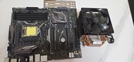 ASUS Z170 PRO GAMING 主機板連 Cooler Master 散熱器