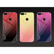 Hello Glass Case For OPPO Find X OPPO Find X2 OPPO Find X2 Pro OPPO R11 OPPO R17 OPPO R15 OPPO R17 Pro Phone Case Luxury Colorful Rainbow Gradient Tempered Glass Back Cover