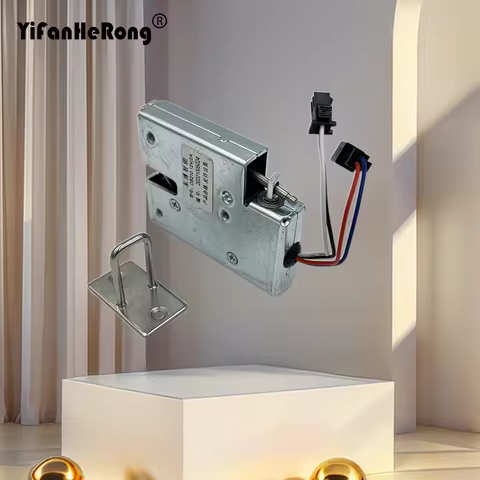 12V Electronic Lock Catch 2.5A Door Gate Release Assembly Solenoid Access Control Long Service Life 