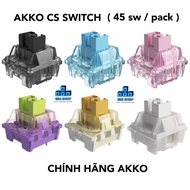 [Genuine] AKKO switch replaces mechanical keyboard CS switch (45 sw) & TTC switch (10 sw )