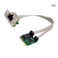 NEX Speed M 2 A+E 2 5G Ethernet Adapter 2 5G 1G 100M Multi-Gigabit M 2 Networks Card 8125BCOM Indust