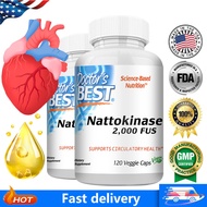 Nattokinase supplement, cardiovascular support, blood circulation promotion, immunity enhancement