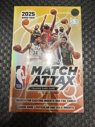 Topps NBA match Attax 2025 super pack china exclusive Foil cards card box hobby booster boxes 卡盒 球星卡