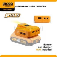 Converter Baterai Usb Power Bank Ingco Cucli2022 Powerbank Charge P20S